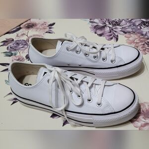 Converse Classic White Canvas Sneakers